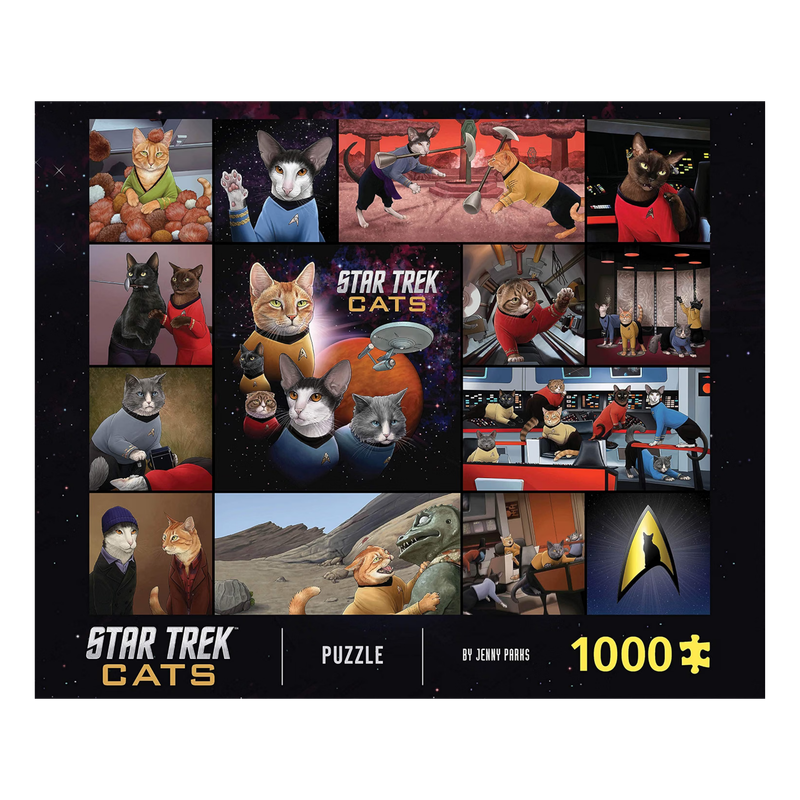 Star Trek Cats 1000-Piece Puzzle