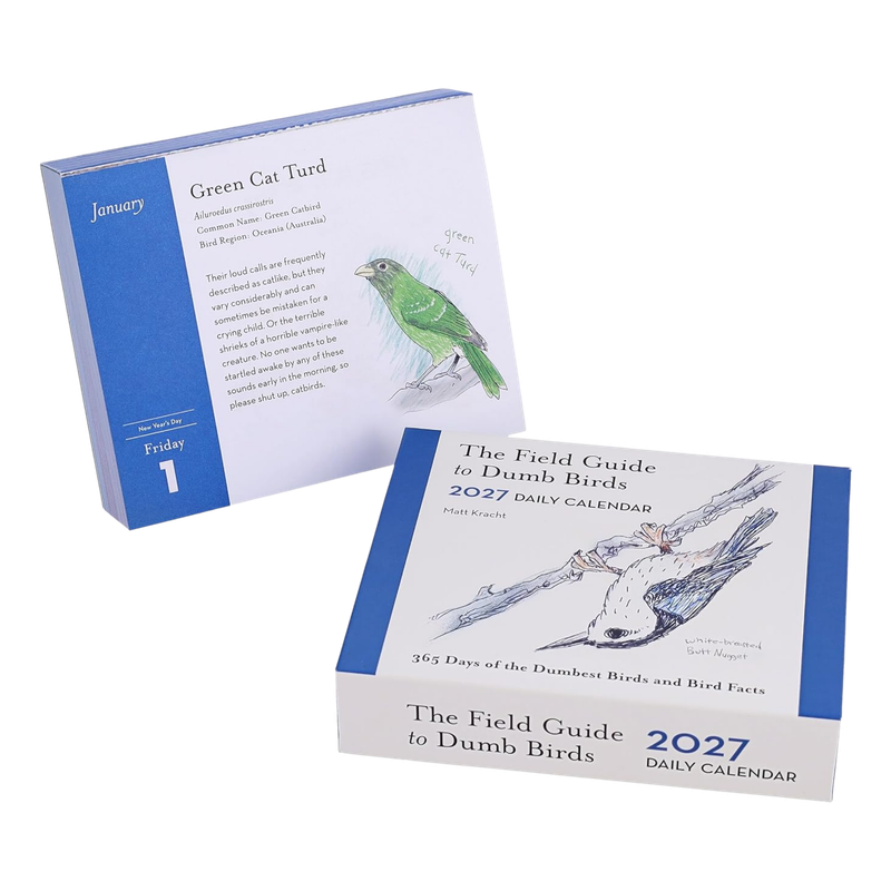 Field Guide to Dumb Birds 2027 Daily Calendar