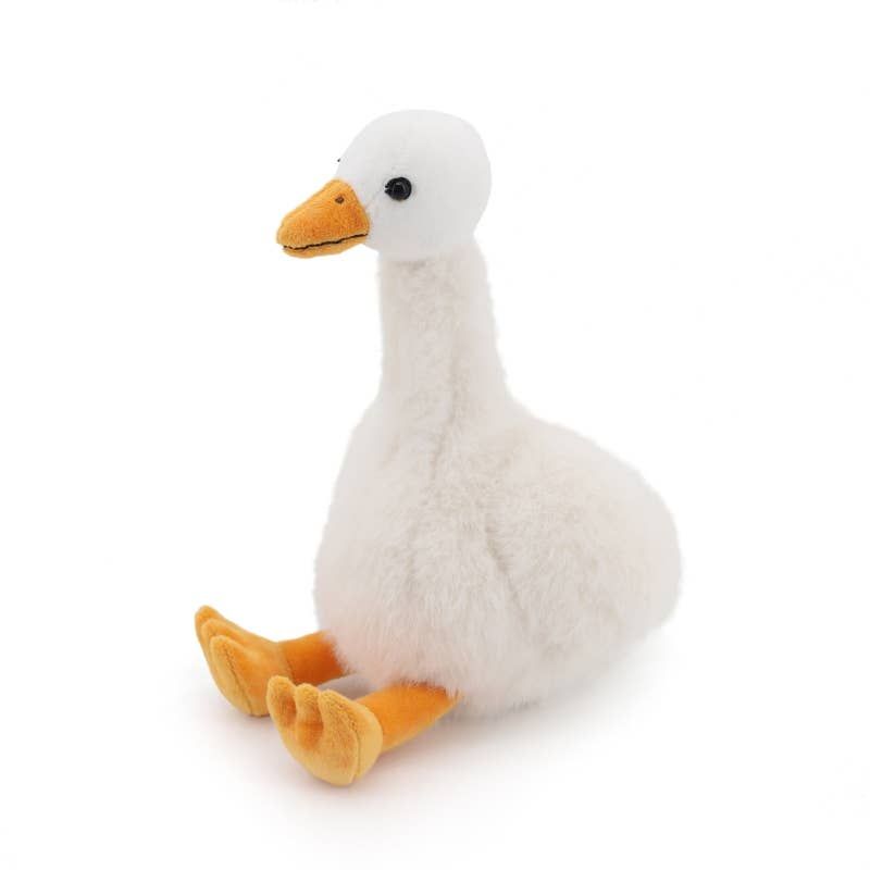 Large Cream Goose Soft Plush Toy - 40cm