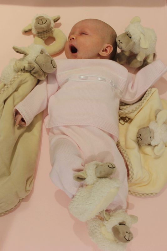 Sheep Lamb Soft Toy Mini White Plush - 11cm