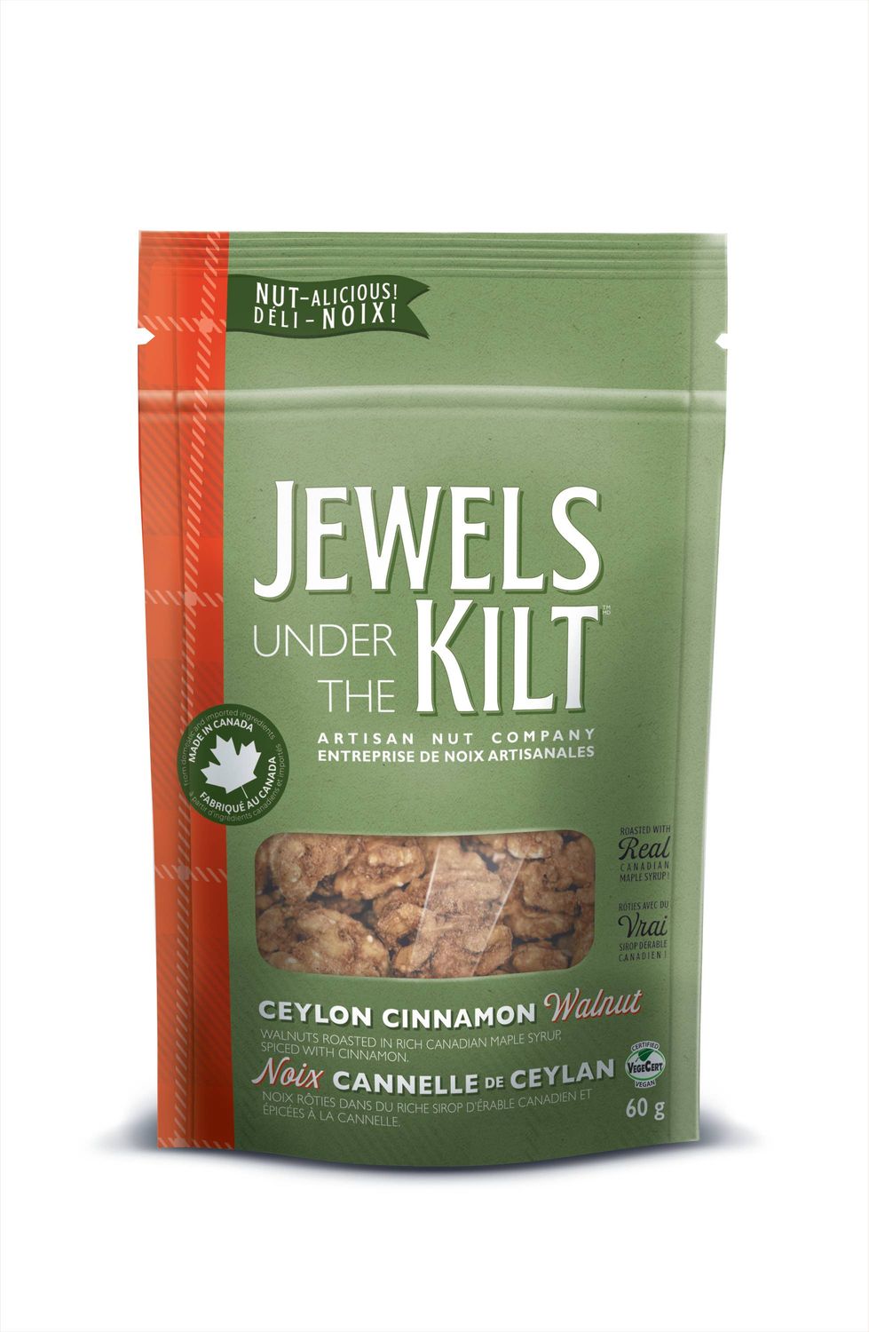 Ceylon Cinnamon Walnut, Size: 60 g  Bag