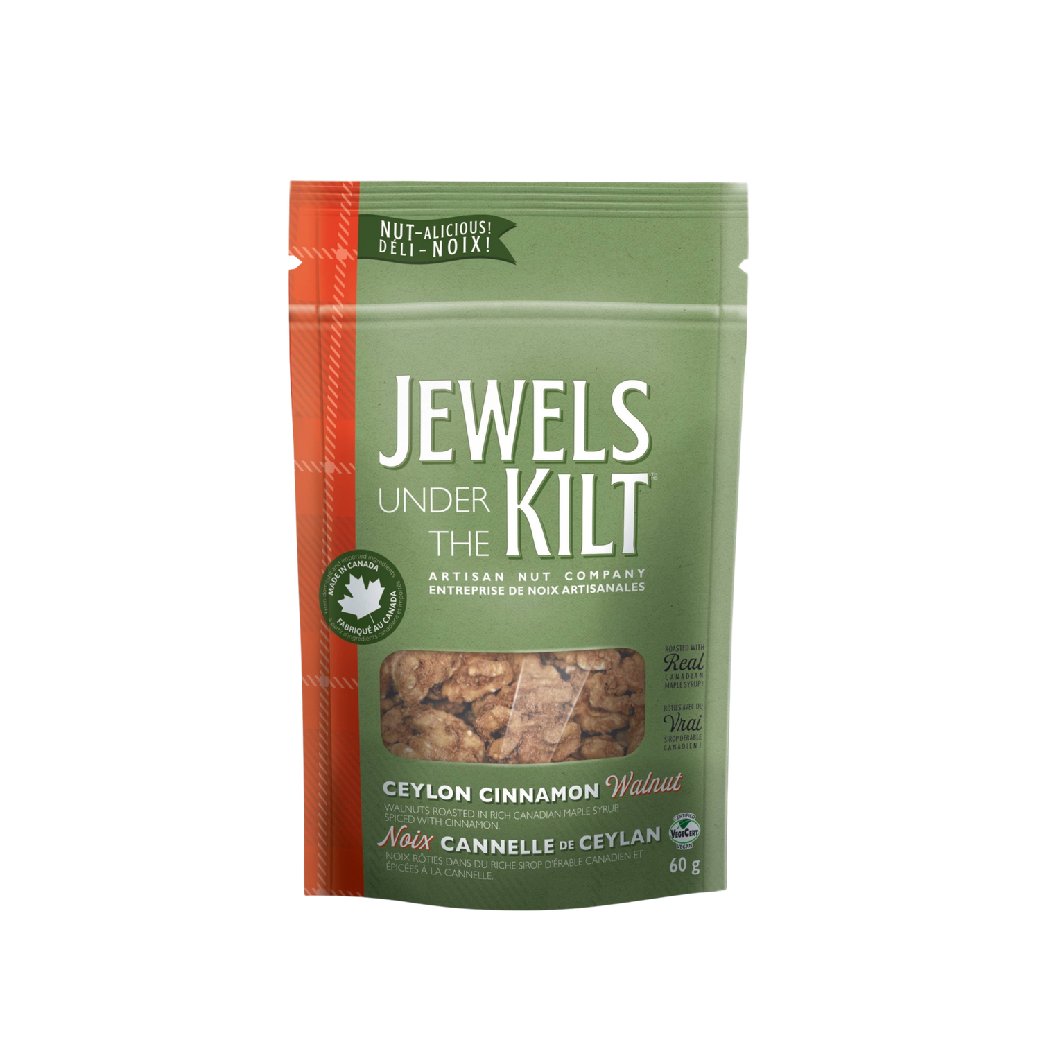 Ceylon Cinnamon Walnut, Size: 60 g  Bag
