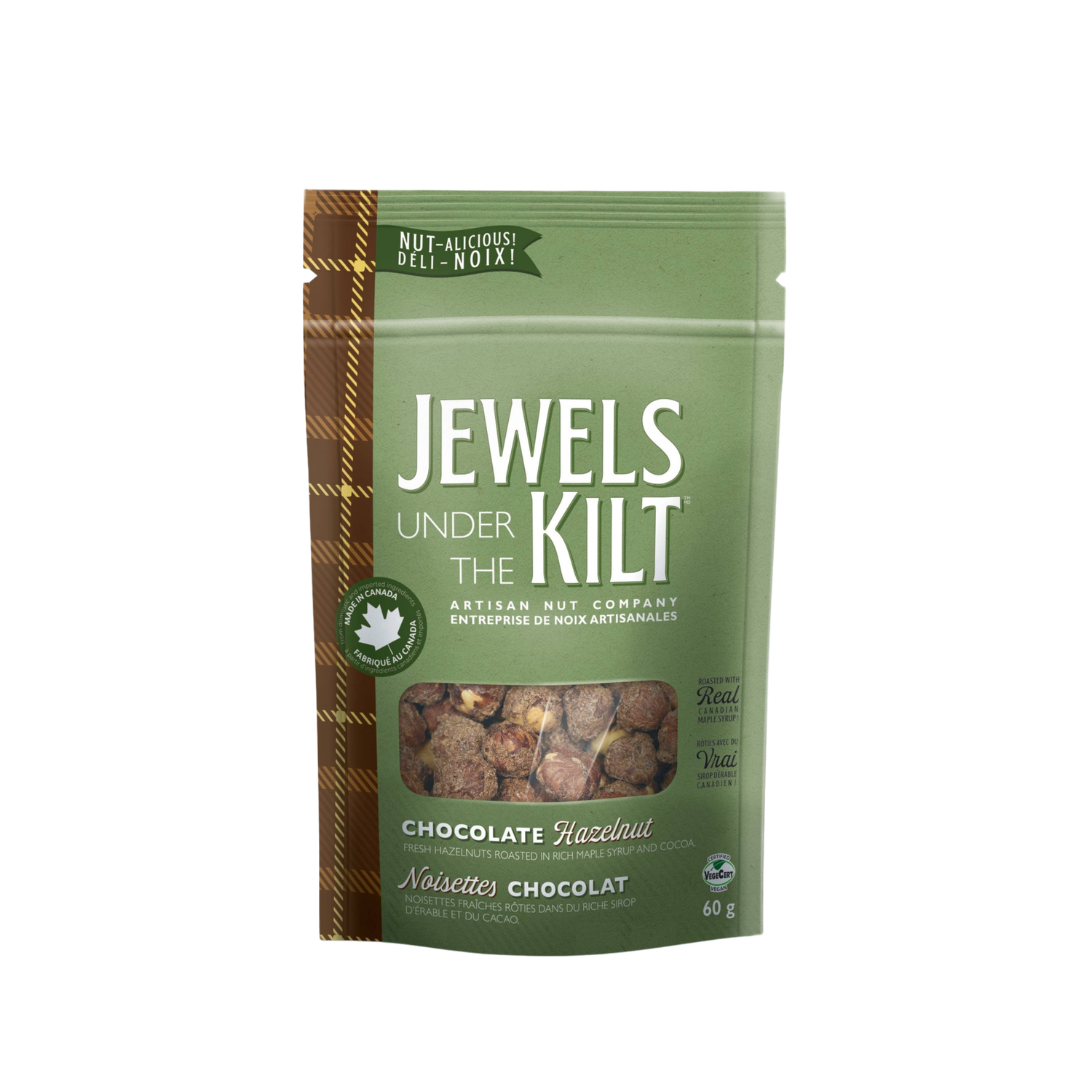 Chocolate Hazelnut, Size: 60g Bag