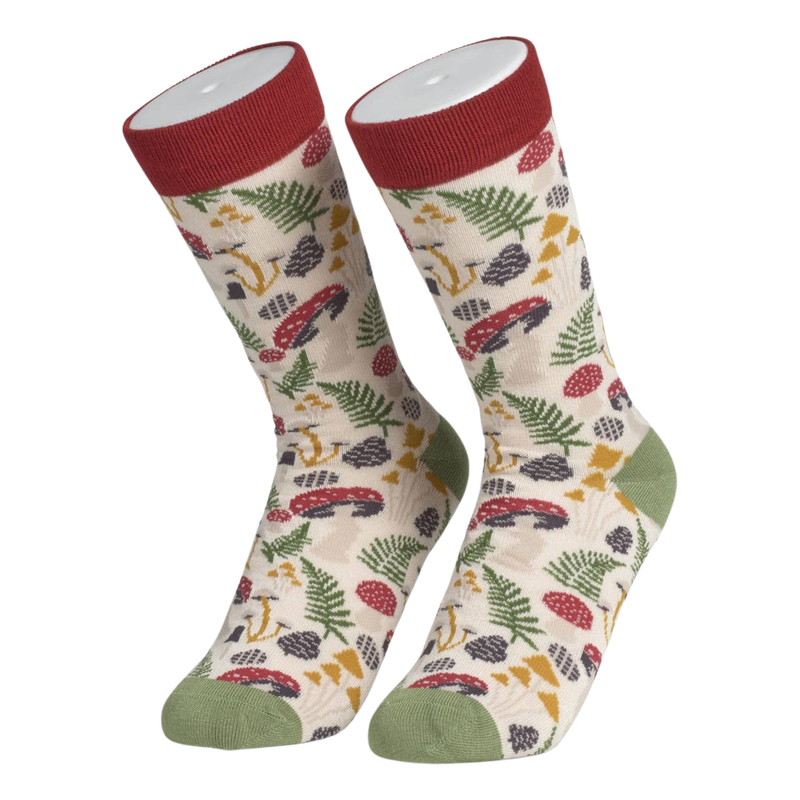 The Quintessential Cambridge Women's Socks Fungi