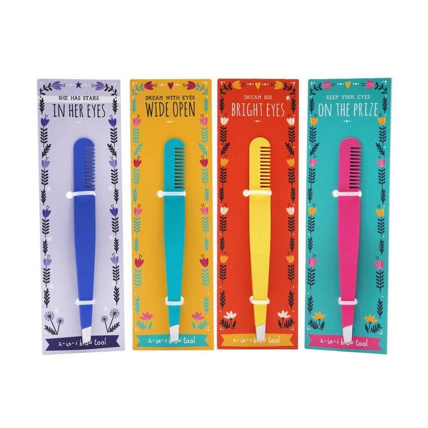 Live Happy 2 in 1 Brow Tool Assorted Colours