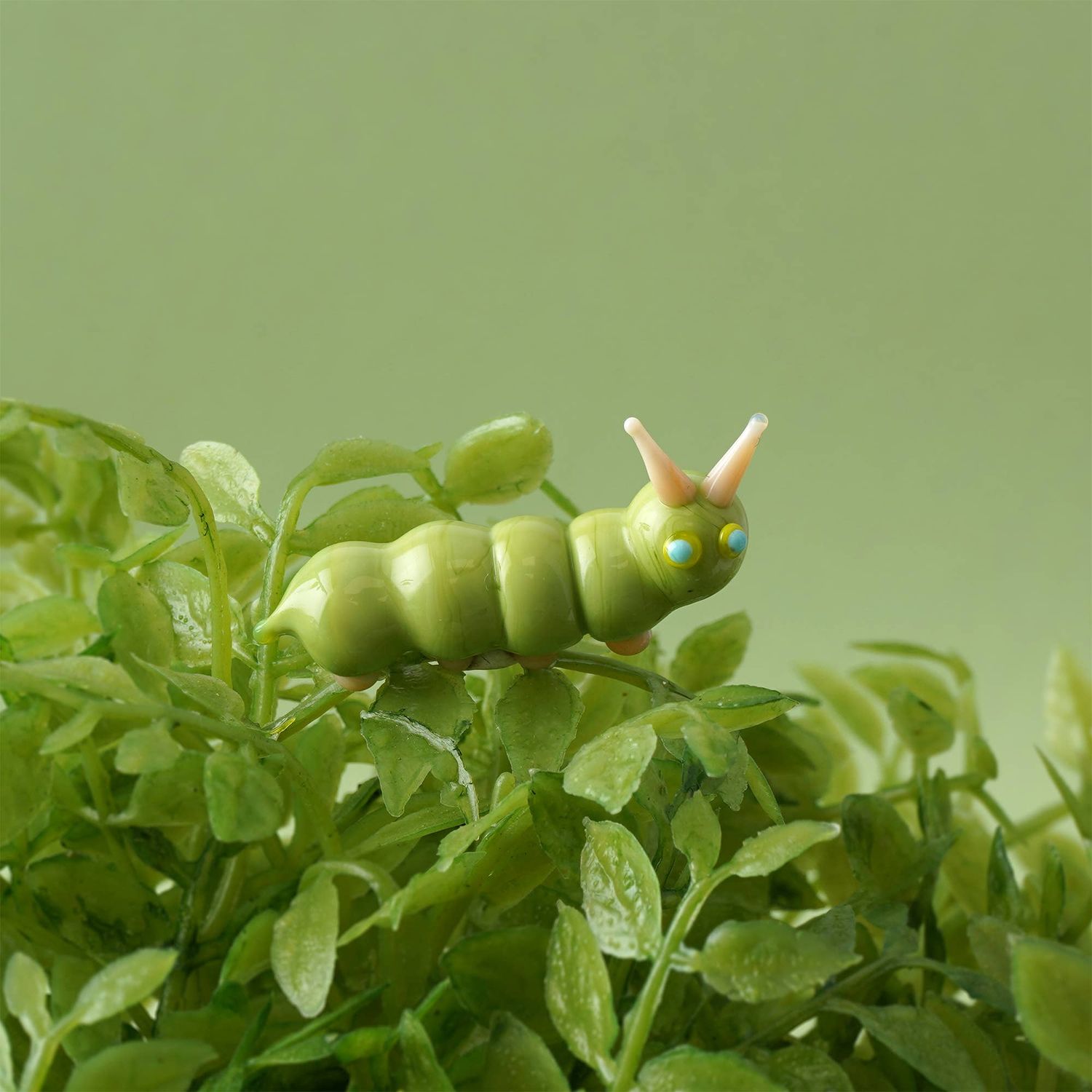 Artisan Glass Caterpillar In Gift Box