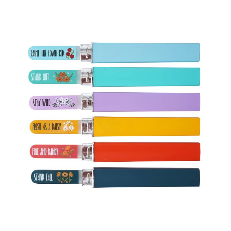 The Flower Market Glass Nail Files Assorted