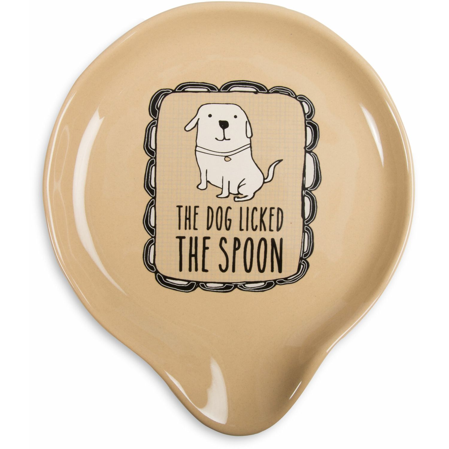 Dog Licked the Spoon - spoon rest