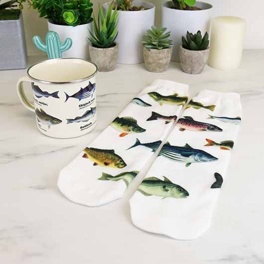 Fish Mug &amp; Socks Set