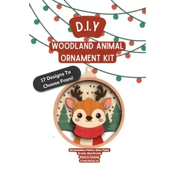 The Craft Witch DIY Winter Wonderland Ornament