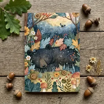 Under The Oak Tree Mini Notebook