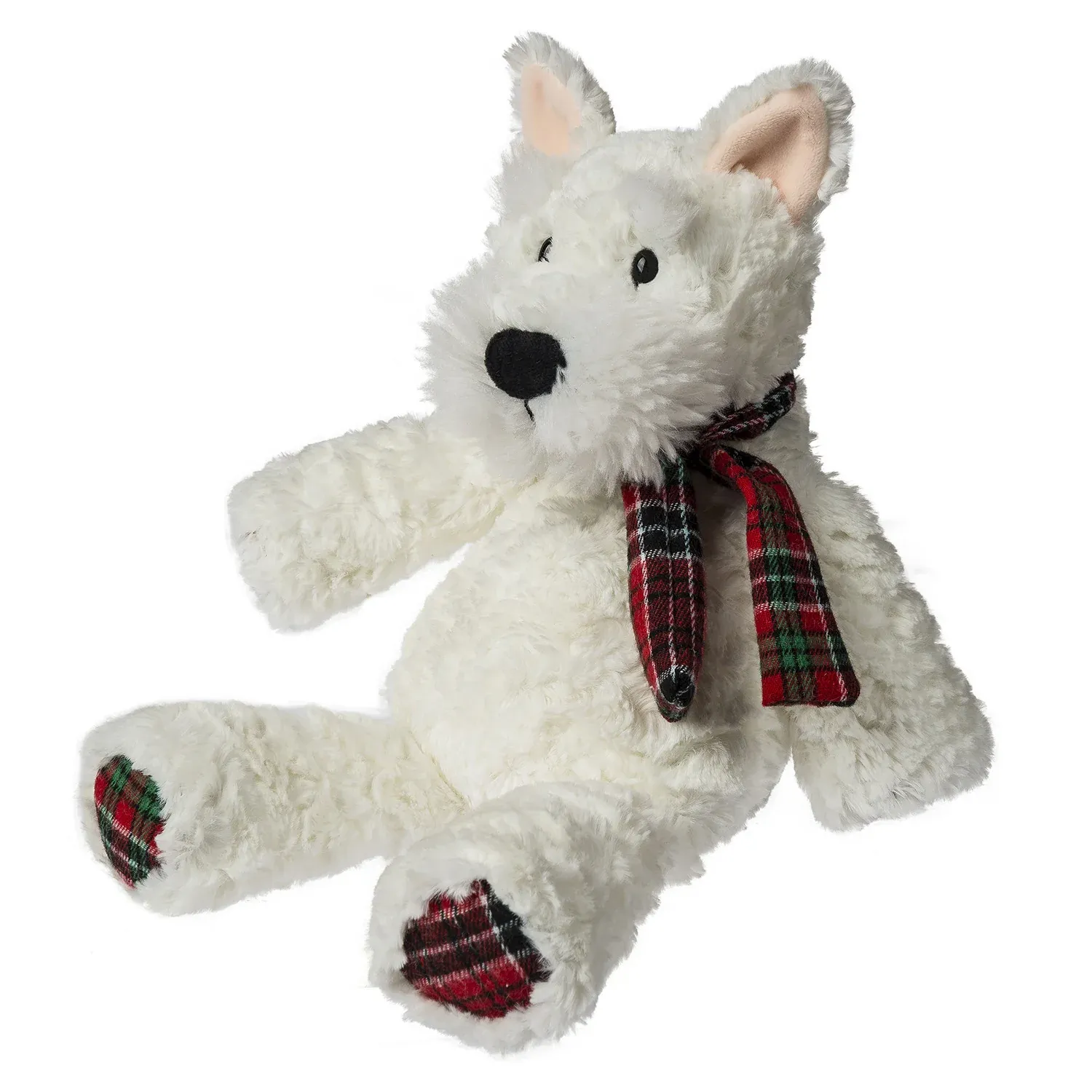 Mary Meyer Marshmallow Zoo Westie Dog with Scarf Plush
