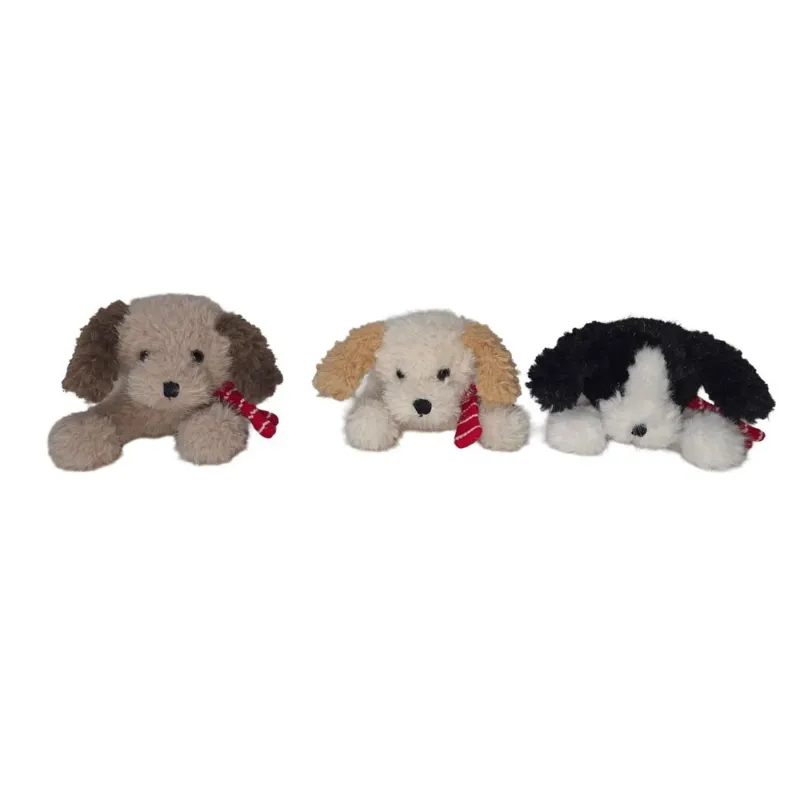 Mary Meyer Holiday Peppermint Puppies Plush 7"