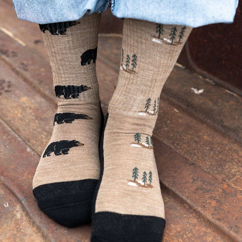 Women's Bear &amp; Tree Merino Wool Socks