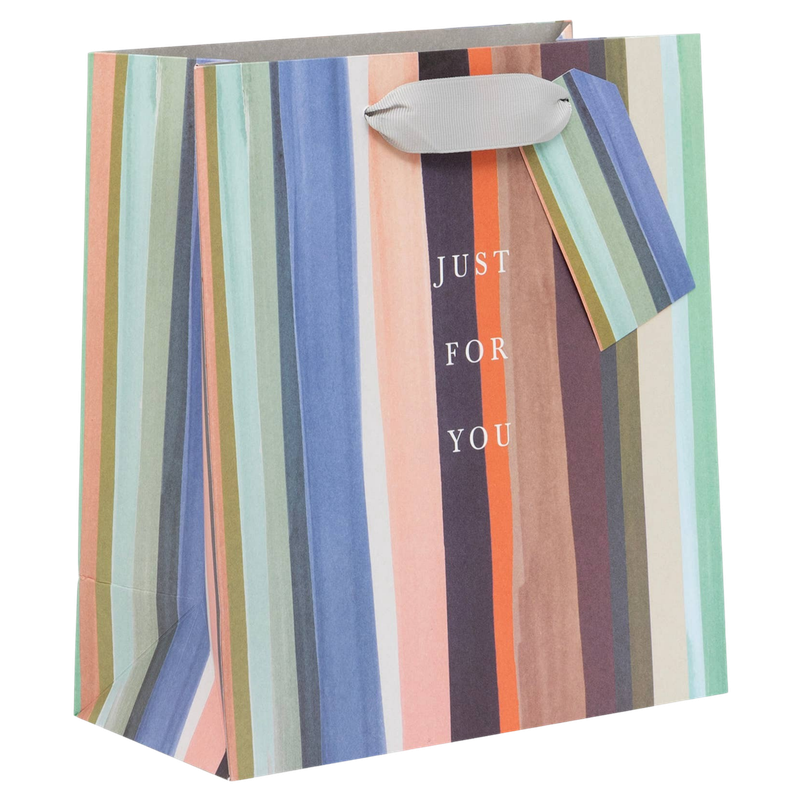 Just For You Brush Strokes Gift Bag Medium