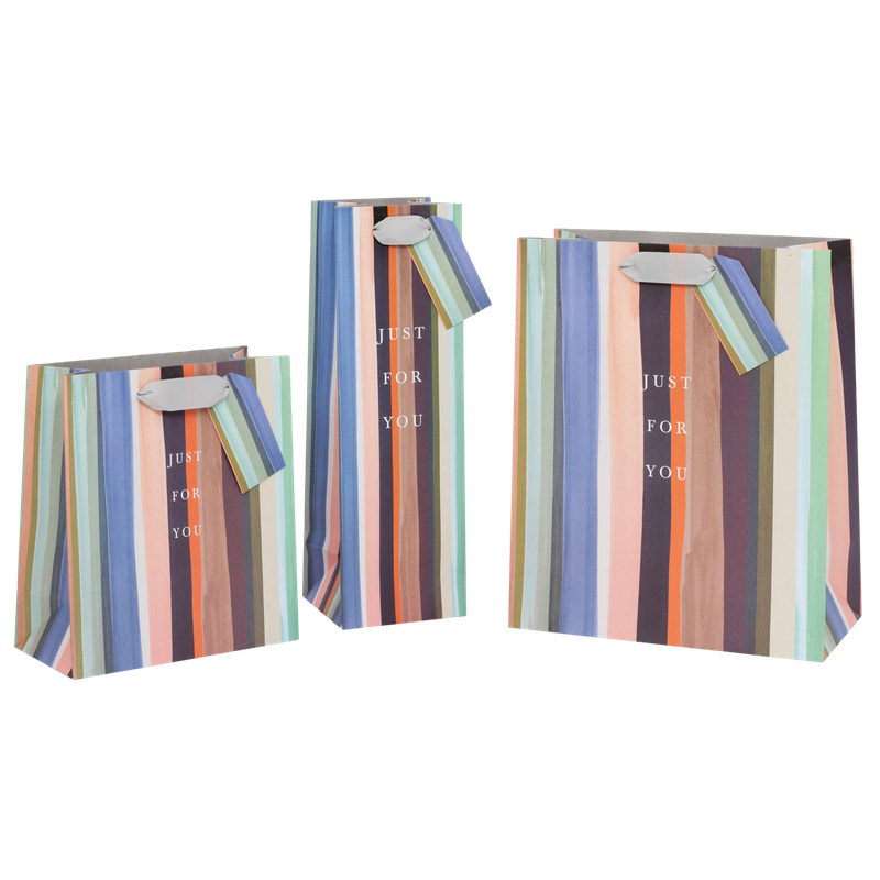 Just For You Brush Strokes Gift Bag Medium
