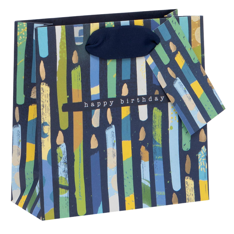 Birthday Candles Gift Bag Small