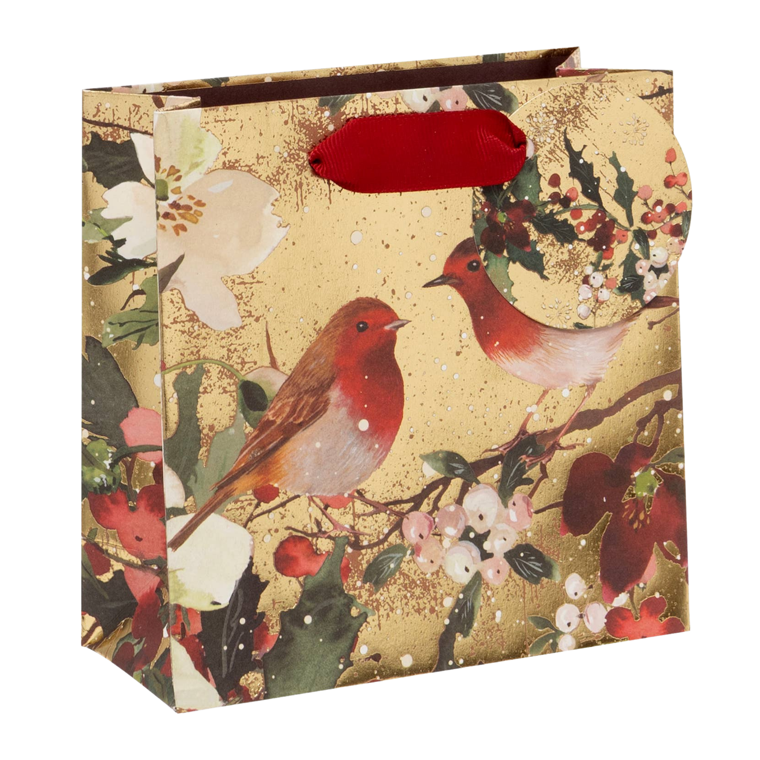 Gilded Robins Gift Bag Small