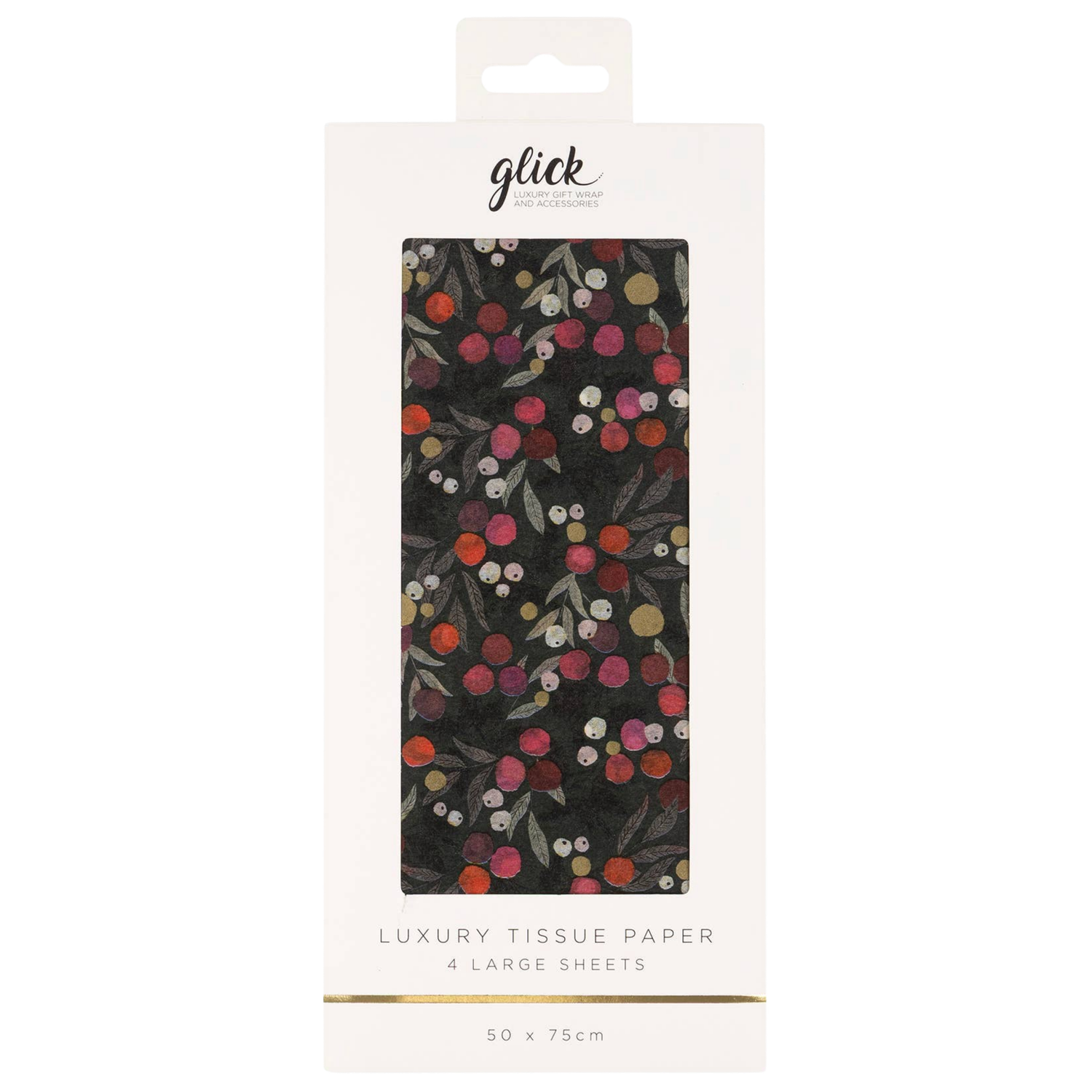 Berries Green Luxury Tissue Paper