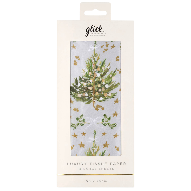 Spruce Silver Luxury Tissue Paper