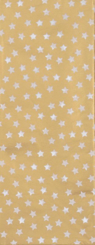 Metallic Gold Stars Luxury Tissue Paper