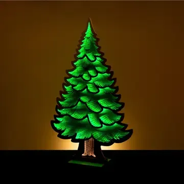 48" Christmas Tree Infinity Light