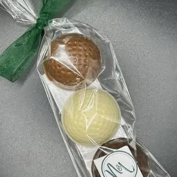 Chocolate Golf Ball Trio