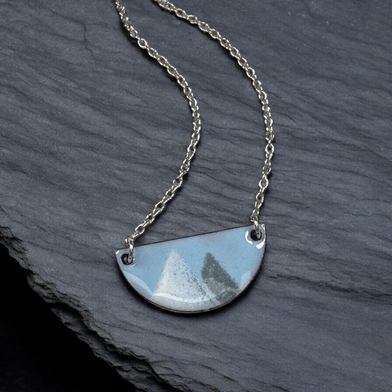 Snowy Mountains Necklace