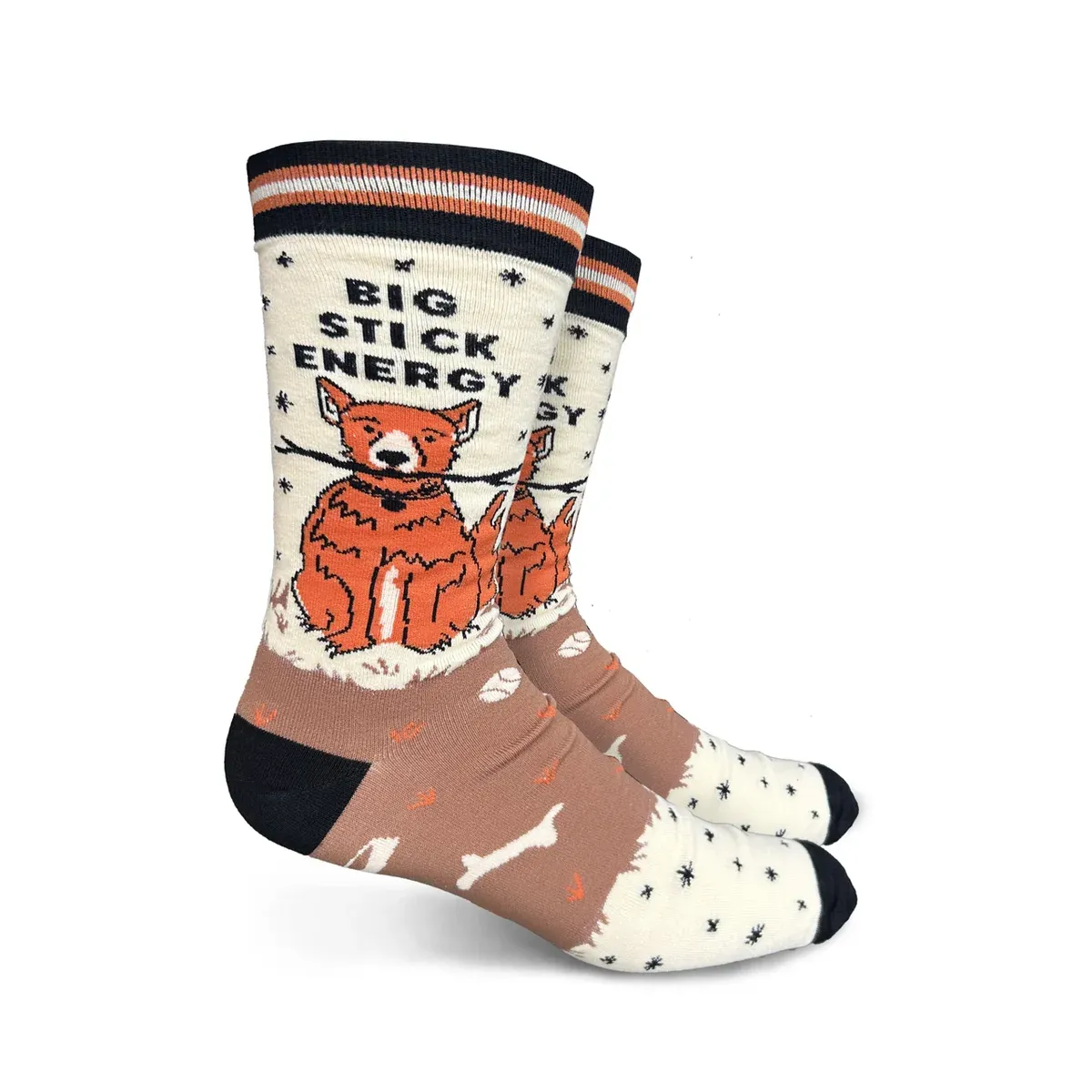 Mens Socks - Dog Big Stick Energy