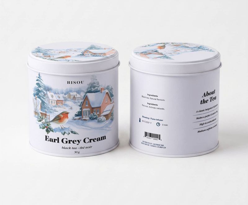 Bisou Earl Grey Cream - Black Tea Tin