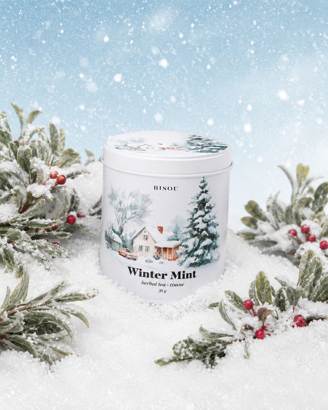Winter Mint - Holiday Mint Tea Tin