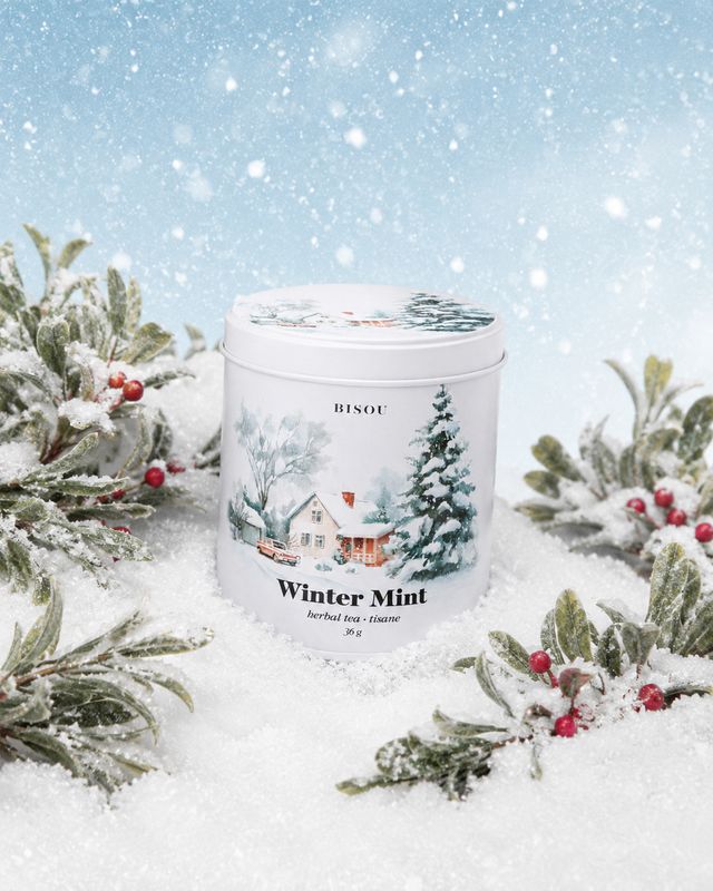 Bisou Winter Mint - Herbal Tea Tin