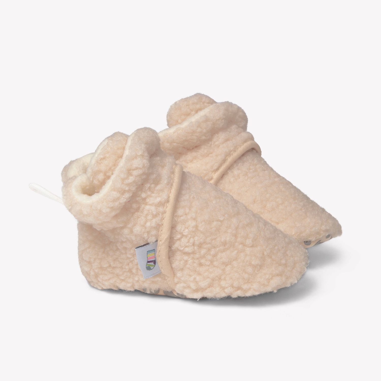 Cosy Borg Stay-on, Non-Slip Booties | Sherpa, ANIMALS: no, Size: 0-6 months