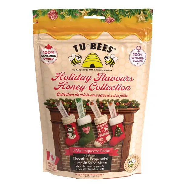 Christmas Tu-bees Honey Assortment Pack