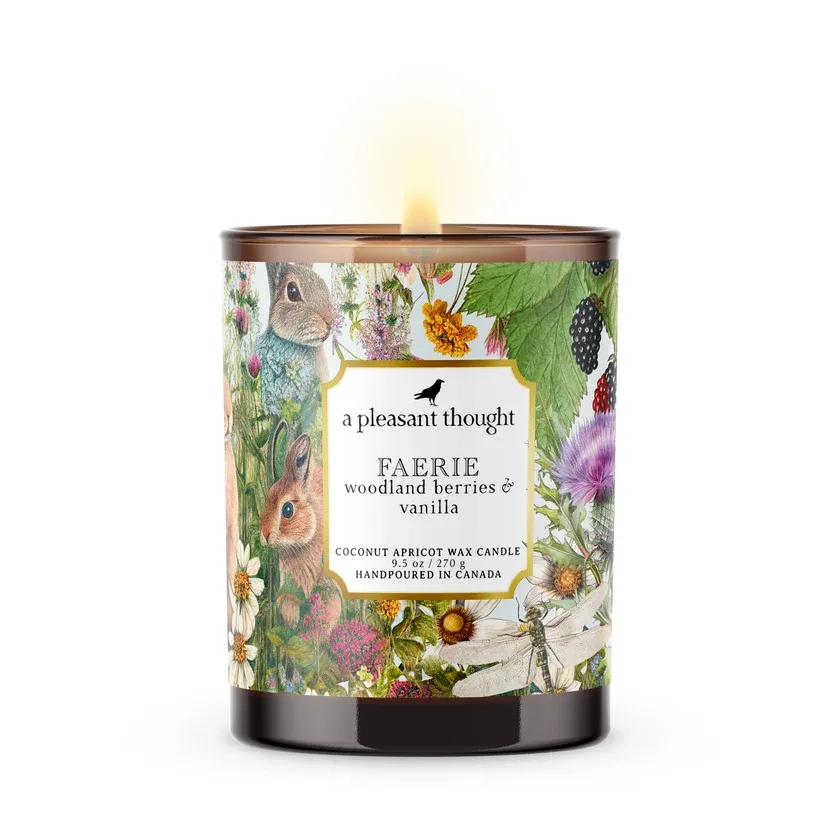 A Pleasant Thought Faerie Woodland Berries &amp; Vanilla Candle