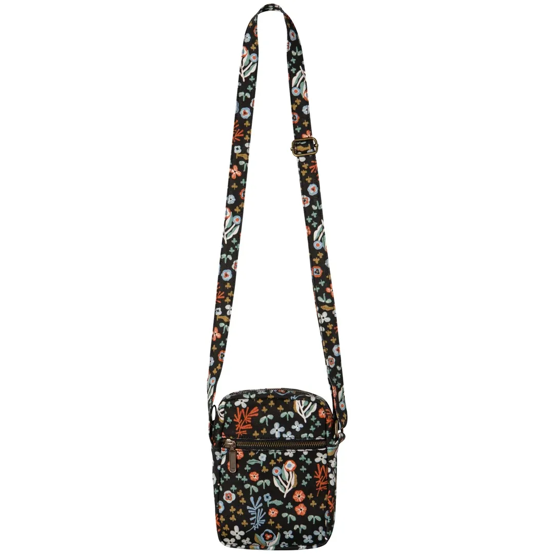Dogwood  Fabric Crossbody Bag