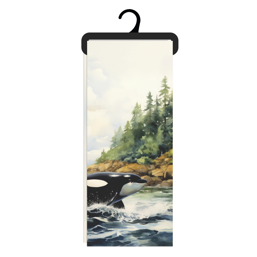 Orca Tea Towel