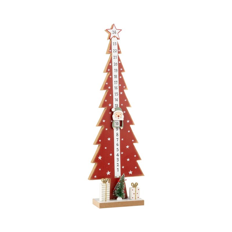 Wood Tree Advent Calendar