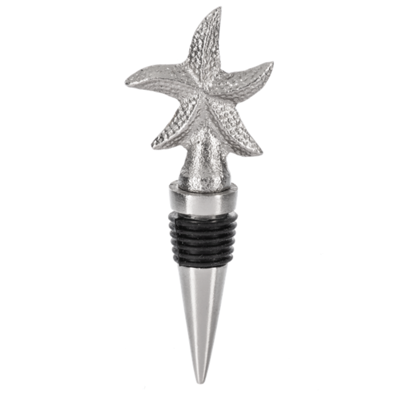 Starfish Metal Bottle Stopper