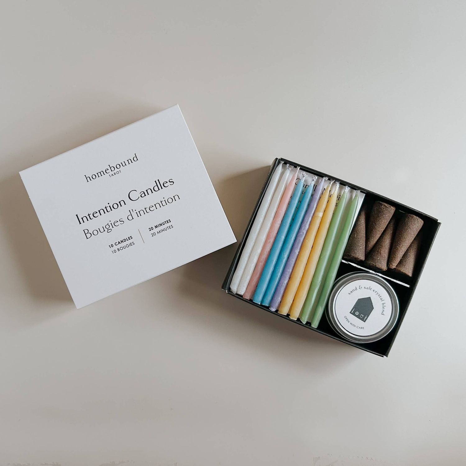 Intention Candles Set, Select your Candle Colour: Mixed Variety