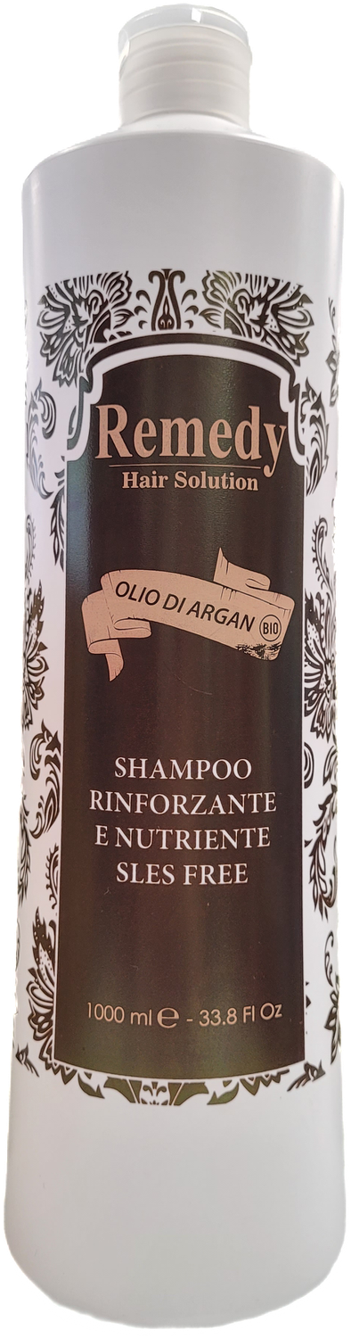 Shampoo Olio di Argan Sles free 1000 ml Remedy