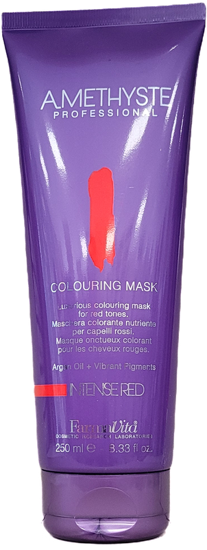 Amethyste colouring mask ROSSO INTENSO 250 ml - Farmavita Amethyste colouring mask ROSSO INTENSO 250 ml - Farmavita