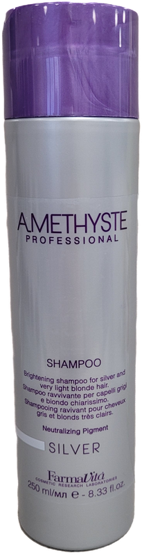 Amethyste shampoo Silver 250 ml antigiallo - Farmavita Amethyste shampoo Silver 250 ml antigiallo - Farmavita