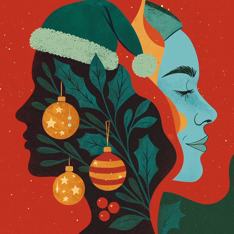 Llama Gemela Retrato