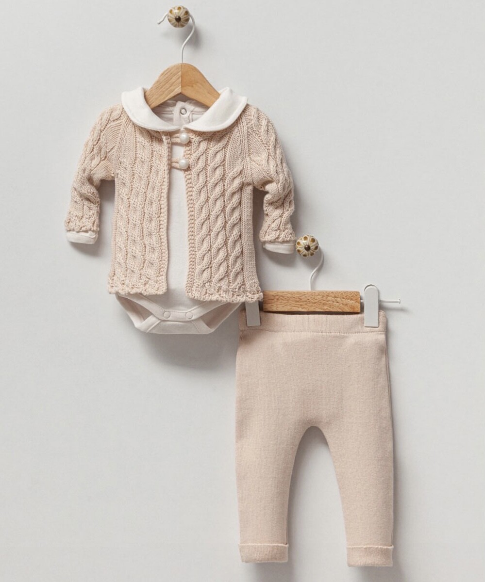 OMNIS PURA-Strickset Jacke &amp; Hose