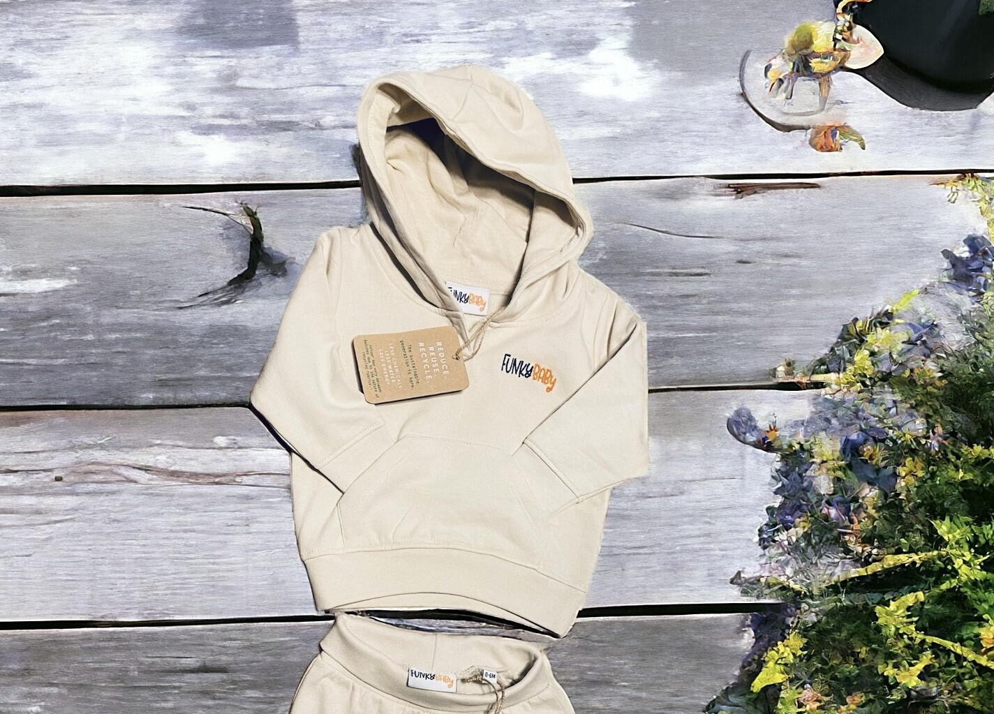 FUNKY BABY-Hoodie 100% recycelt