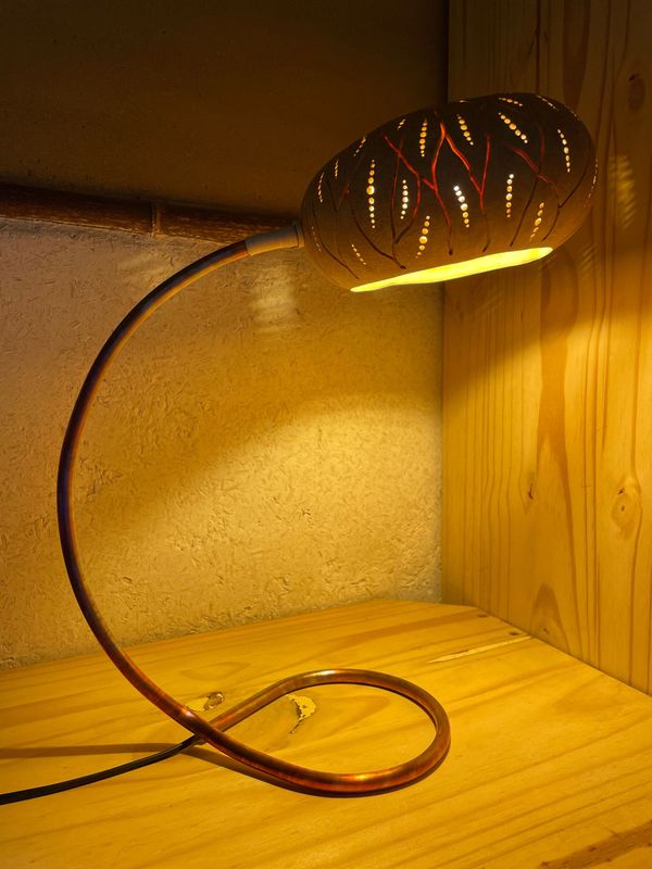 Lampe sur pied demi lune 14001