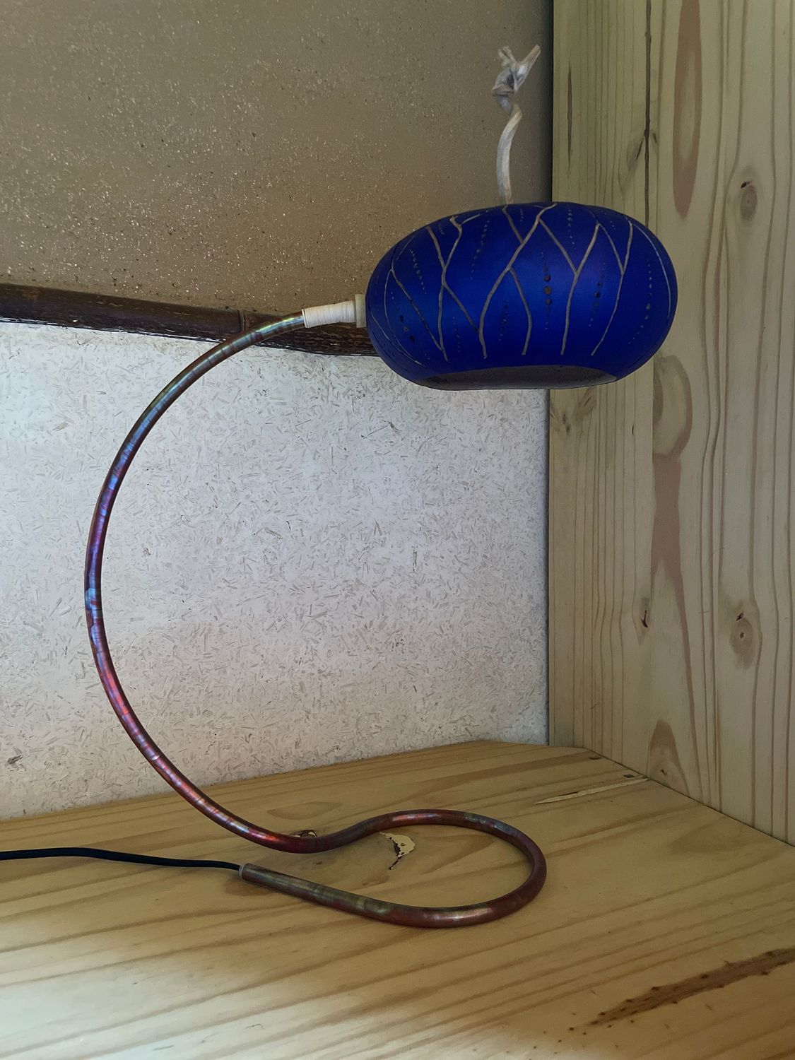 Lampe sur pied demi lune 14002