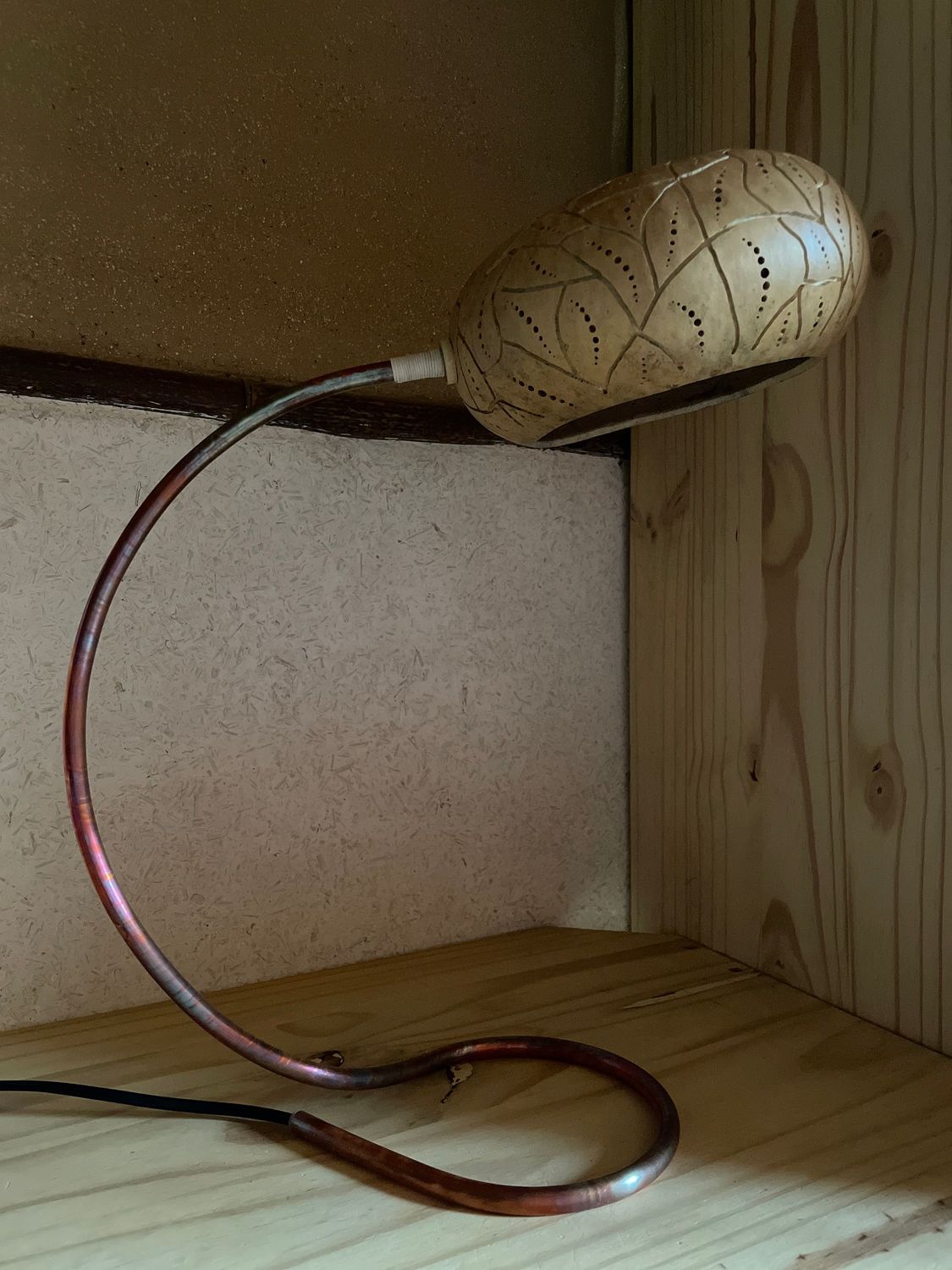Lampe sur pied demi lune 14008