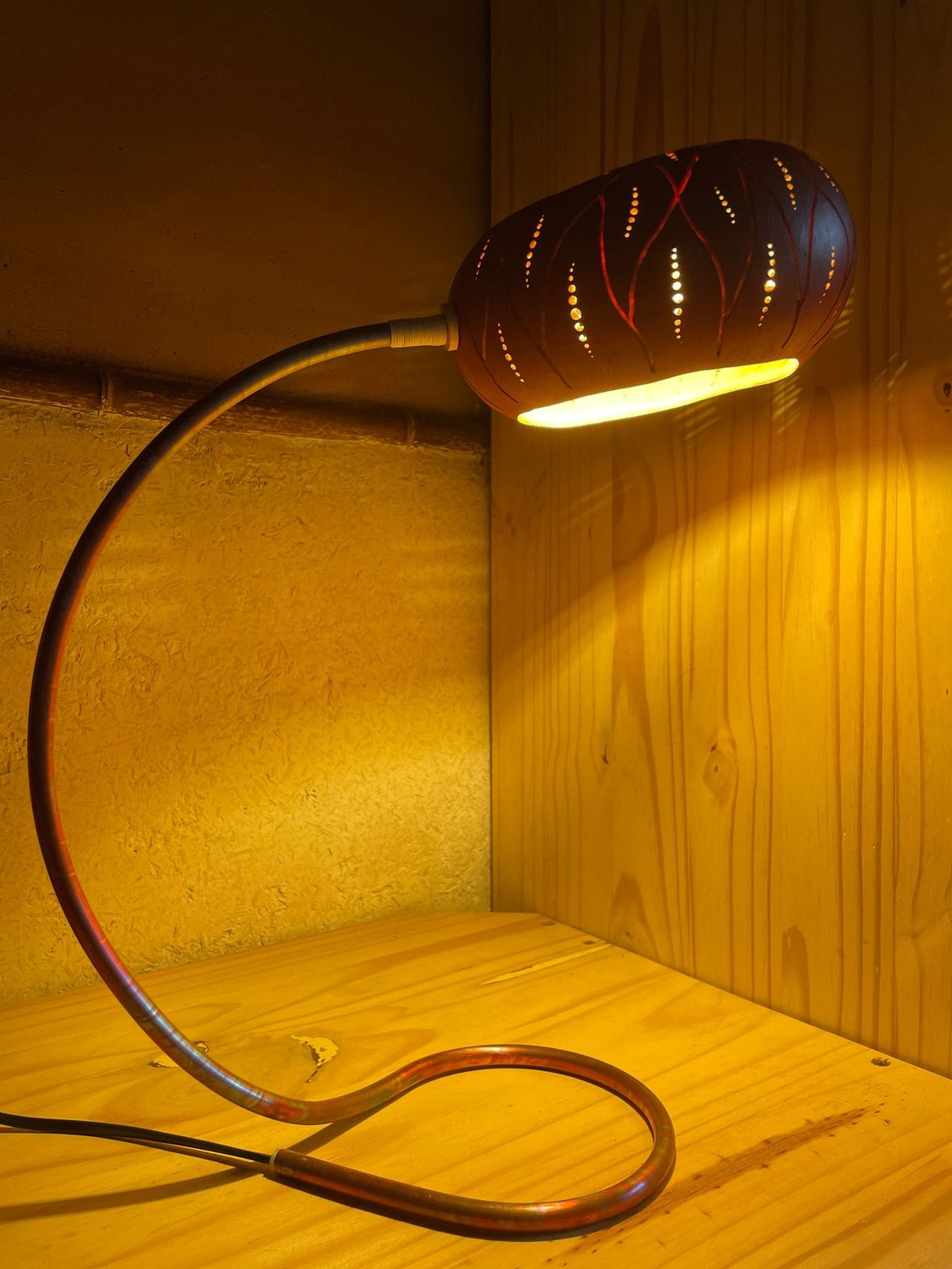 Lampe sur pied demi lune 14009